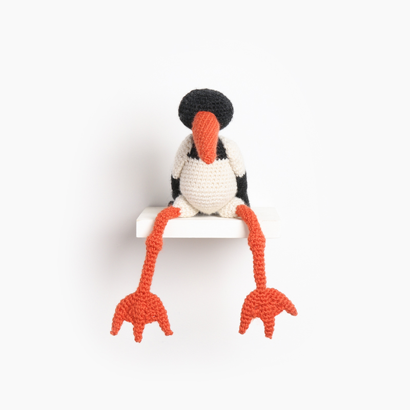 Sienna the Oyster Catcher Crochet Pattern